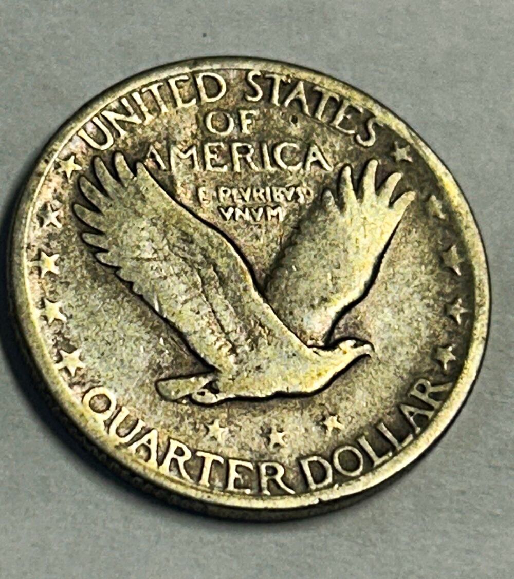 1926-S Standing Liberty Quarter 25C San Francisco Business Strike 90% Silver